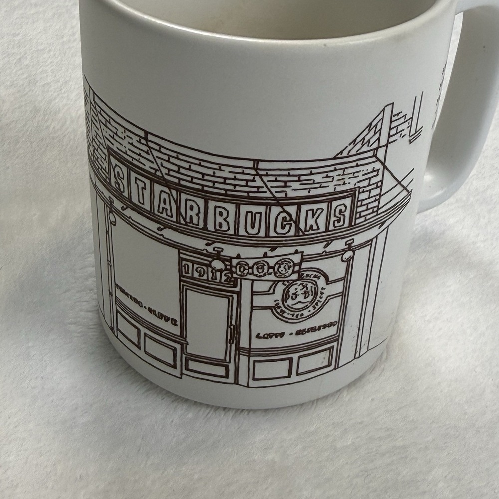 Starbucks Pike Place 1971 Limited Edition 2018 12 oz Ceramic Coffee Mug BVC18